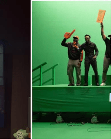 NFL Career Tour participants on stage and on set.png