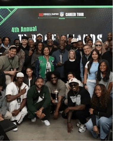 NFL Career Tour group photo