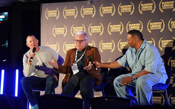 Warren LeGarie, Albert Hall and host on the Summer League Film Festival panel.webp