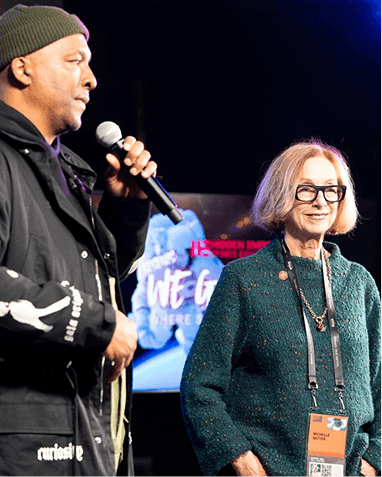 Deon Taylor with Michelle Satter on the We Got Next stage.png